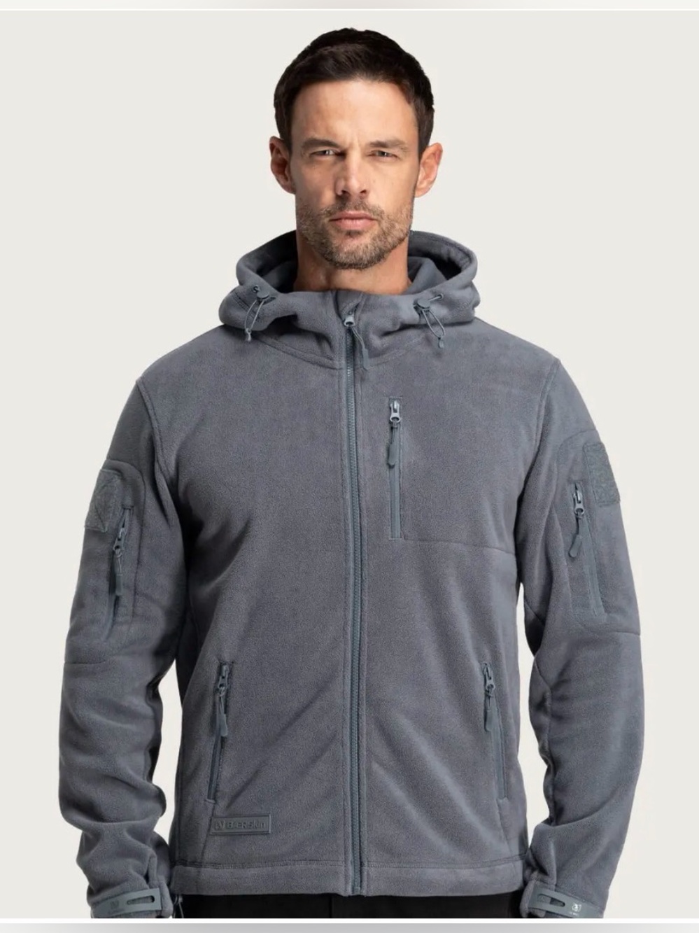 Baerskin Large gray tactical hoodie size Large